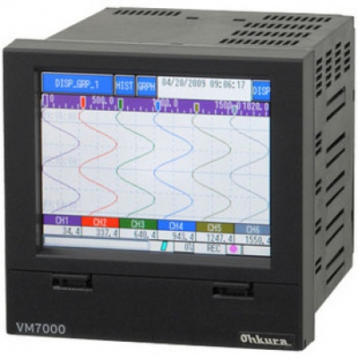 VM7000A 觸摸屏日本ohkura大倉無紙記錄儀