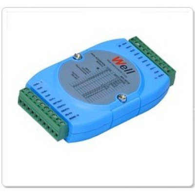 Well WH-9018 8CH資料收集器(DAQ)8通道模擬量 熱電偶 信號(hào)混合型采集模塊