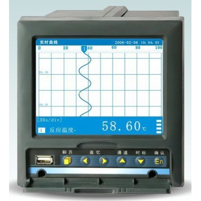 多通道萬能天野無紙記錄儀TX5000系列(原T302)藍屏USB