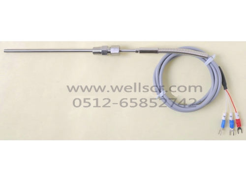 WRK24活動(dòng)螺紋桿式  高精度熱電阻